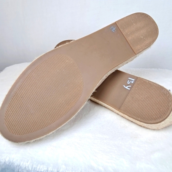 Women's Metallic Espadrille Loafers - Picture 7 of 7